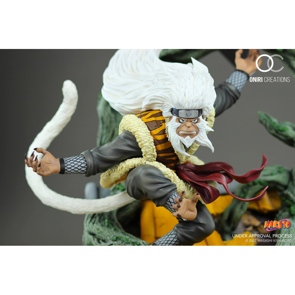 Naruto - Figurine Sarutobi Sandaime Hokage - The Last Fight