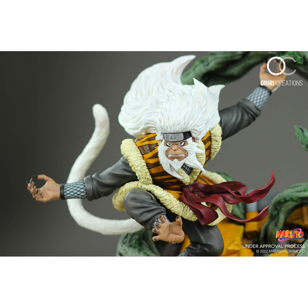 Naruto - Figurine Sarutobi Sandaime Hokage - The Last Fight