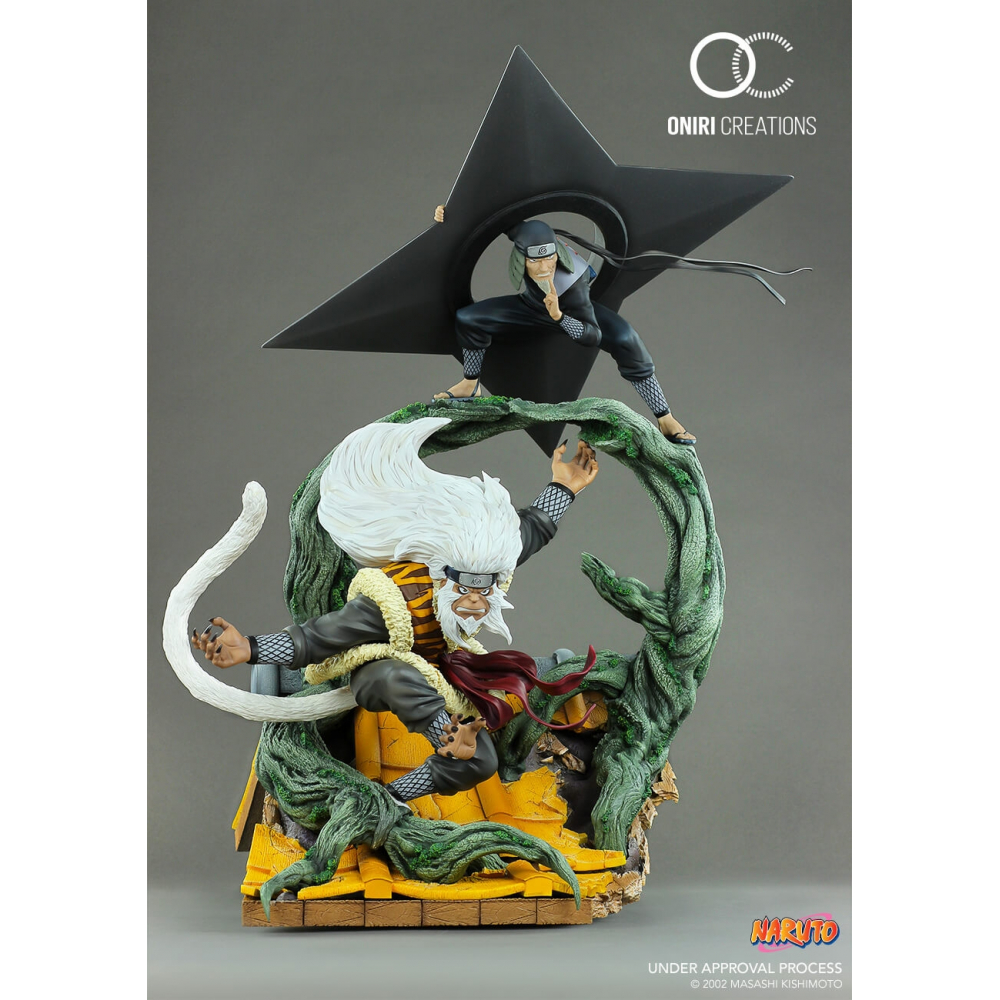 Naruto - Figurine Sarutobi Sandaime Hokage - The Last Fight