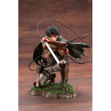 Attack On Titan - Figurine Levi Rivaille ARTFX Fortitude Version