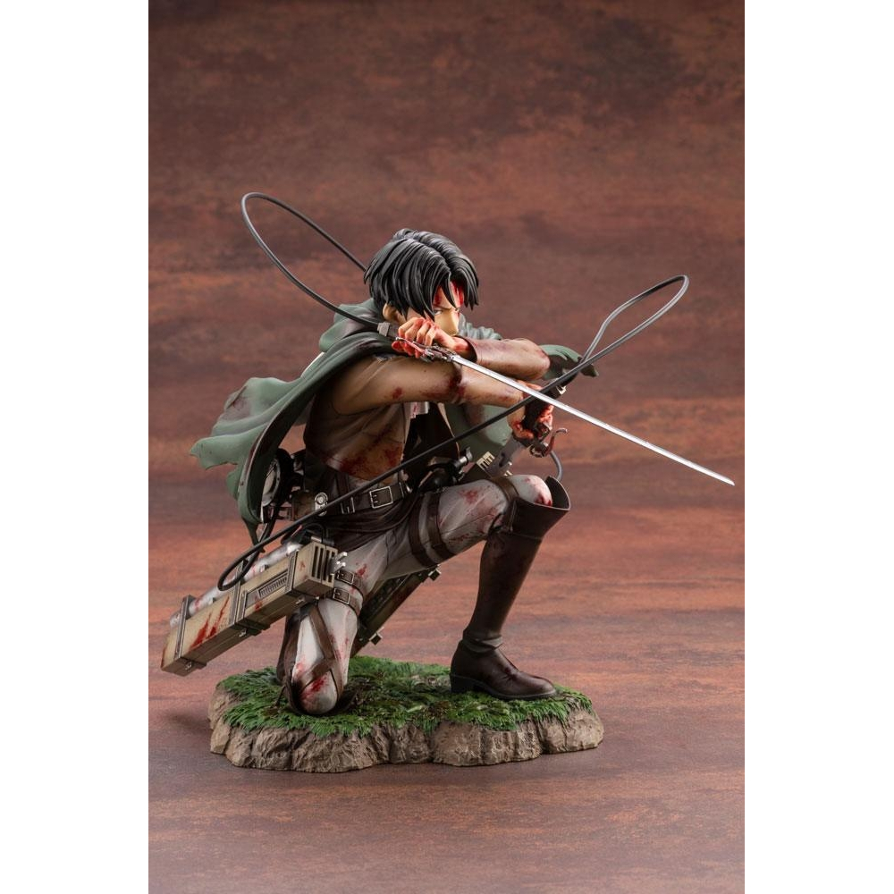 Attack On Titan - Figurine Levi Rivaille ARTFX Fortitude Version