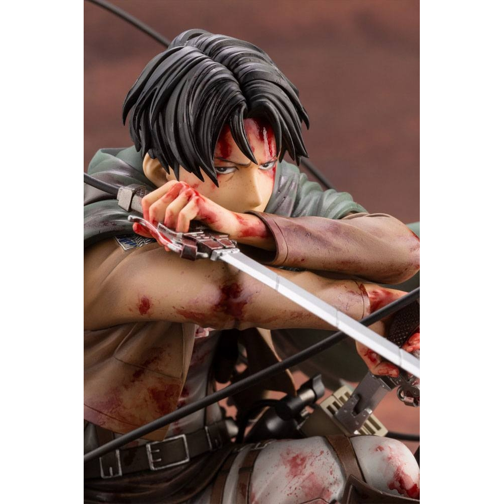 Attack On Titan - Figurine Levi Rivaille ARTFX Fortitude Version