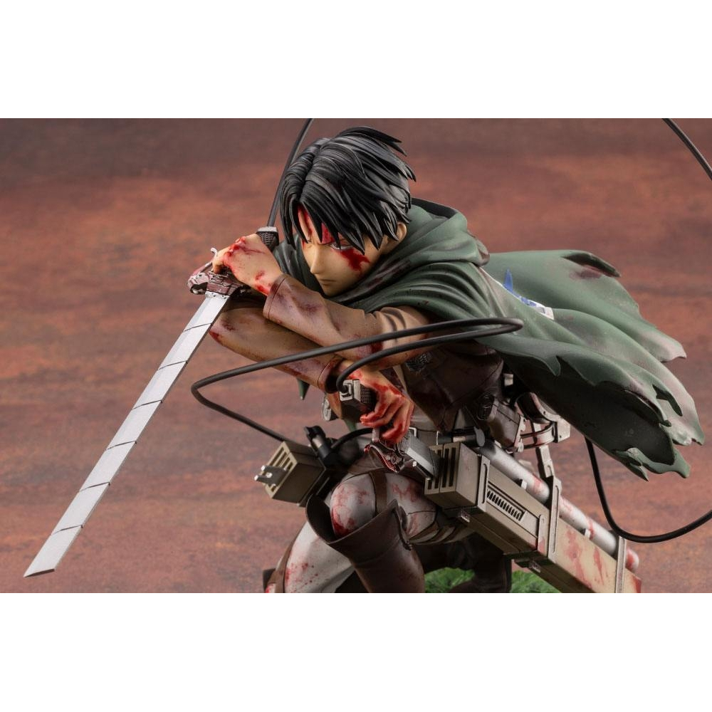 Attack On Titan - Figurine Levi Rivaille ARTFX Fortitude Version