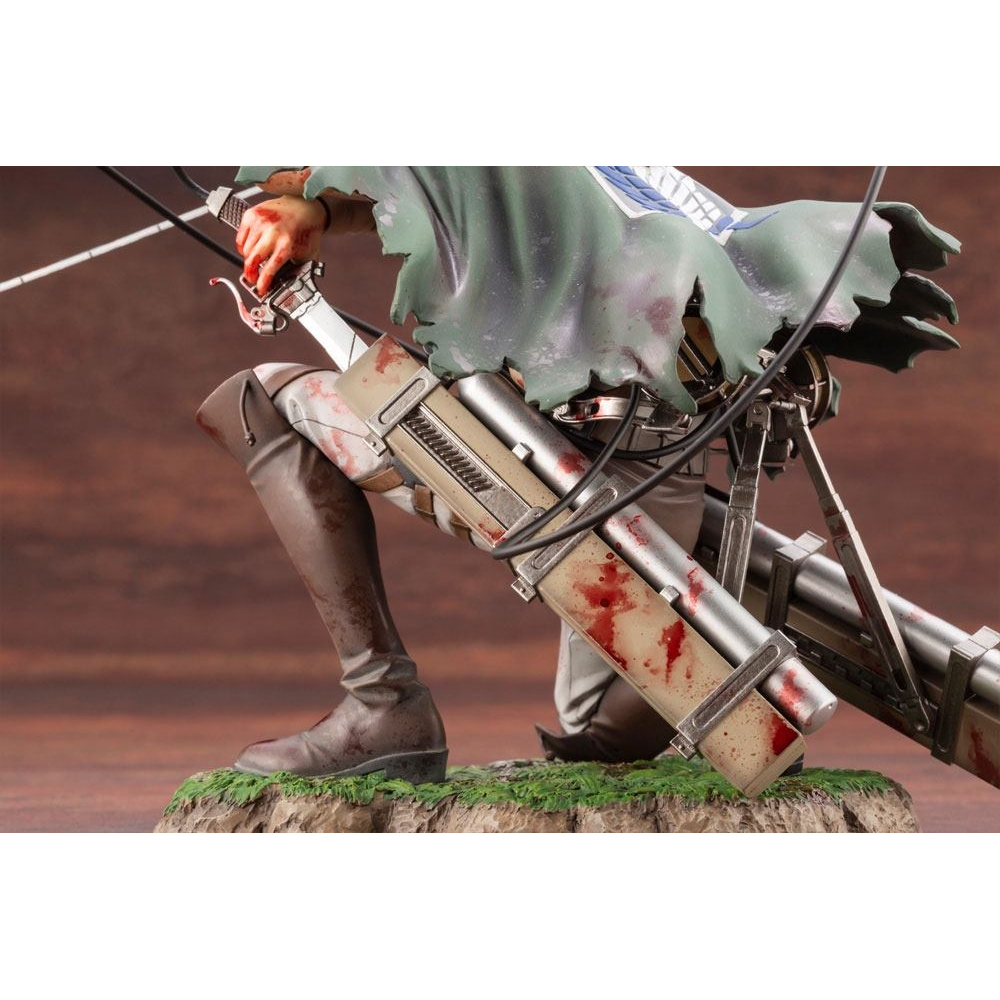 Attack On Titan - Figurine Levi Rivaille ARTFX Fortitude Version