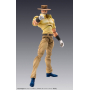 Jojo's Bizarre Adventure - Figurine Joseph Joestar & Iggy Super Action Chozokado