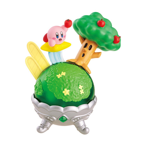 Kirby - Figurine Kirby Et Whispy Woods Diorama Kirby's Starrium