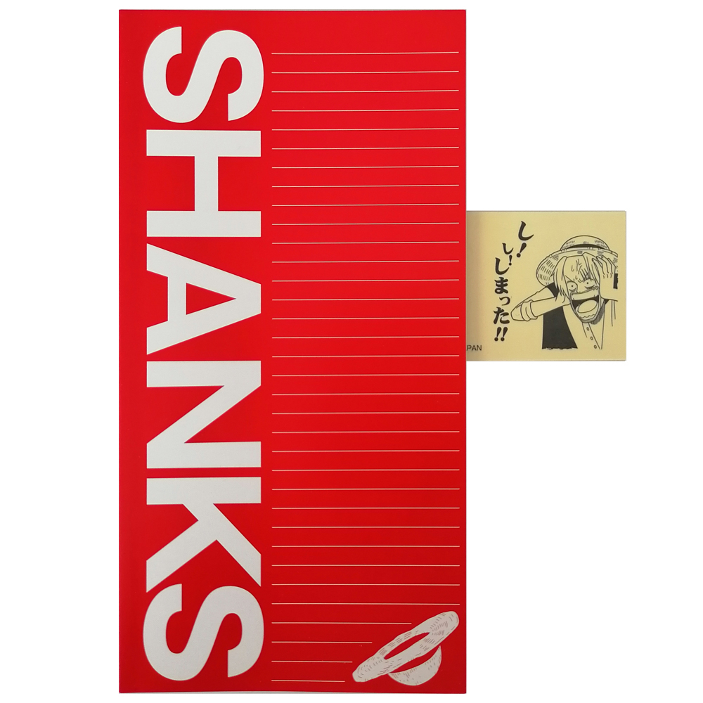 One Piece - Carnets Shanks