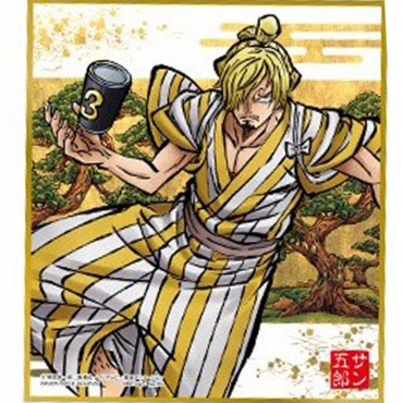 One Piece Wano Kuni - Shikishi Art Brillant Sanji