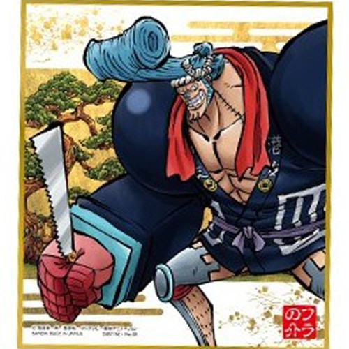 One Piece Wano Kuni - Shikishi Art Brillant Franky