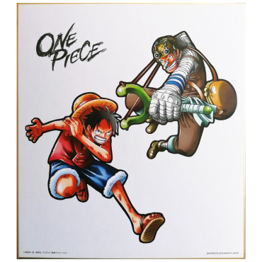 One Piece - Shikishi Art Luffy & Usopp Ichiban Kuji