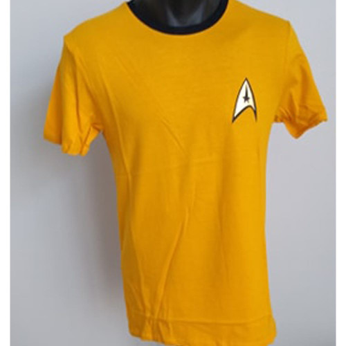 Star Treck - T-Shirt Uniforme Starfleet Jaune