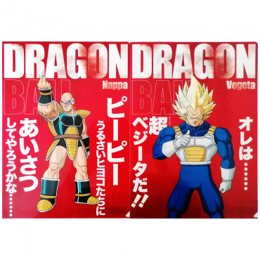 Dragon Ball - Porte-Documents Nappa Et Vegeta Ichiban Kuji F