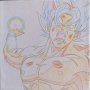 Dragon Ball Z - Toile Son Goku SSJ Ichiban Kuji Lot G