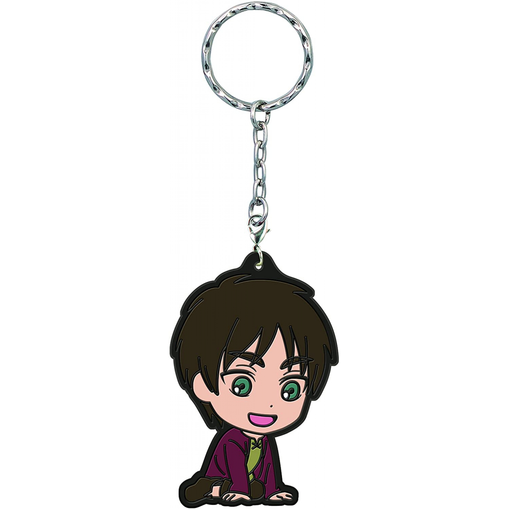 Attack On Titan - Porte-clés Eren Jaeger Chara Kyun