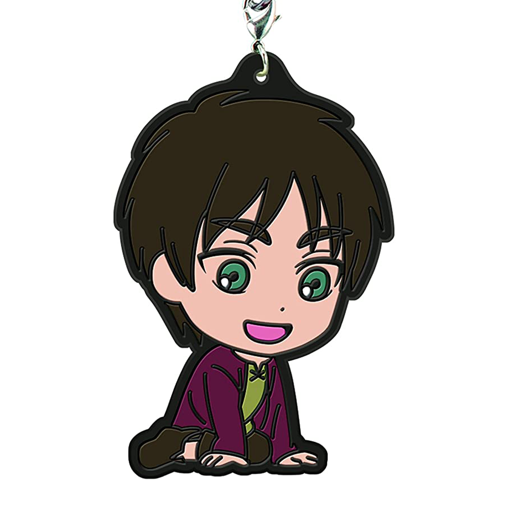 Attack On Titan - Porte-clés Eren Jaeger Chara Kyun