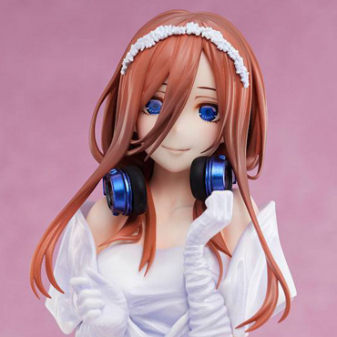 The Quintessential Quintuplets - Figurine Miku Nakano Wedding Dress Ver. (Amakuni)