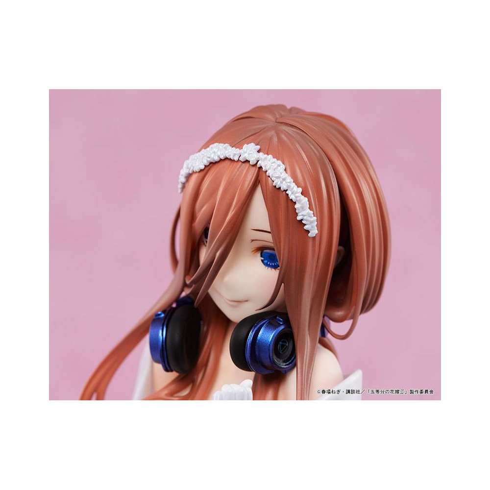 The Quintessential Quintuplets - Figurine Miku Nakano Wedding Dress Ver. (Amakuni)