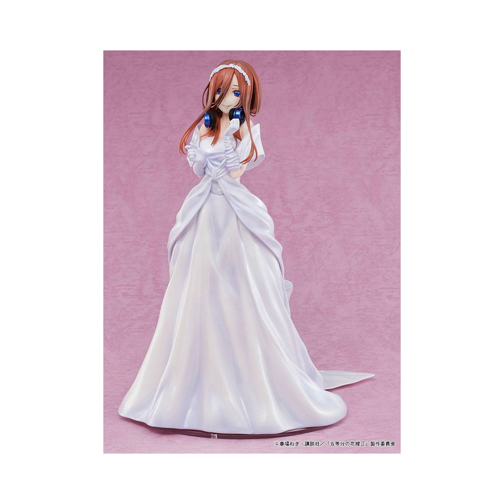 The Quintessential Quintuplets - Figurine Miku Nakano Wedding Dress Ver. (Amakuni)