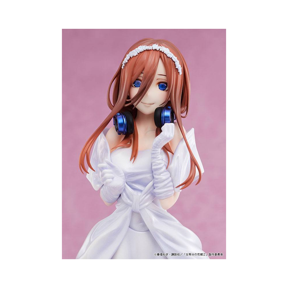 The Quintessential Quintuplets - Figurine Miku Nakano Wedding Dress Ver. (Amakuni)