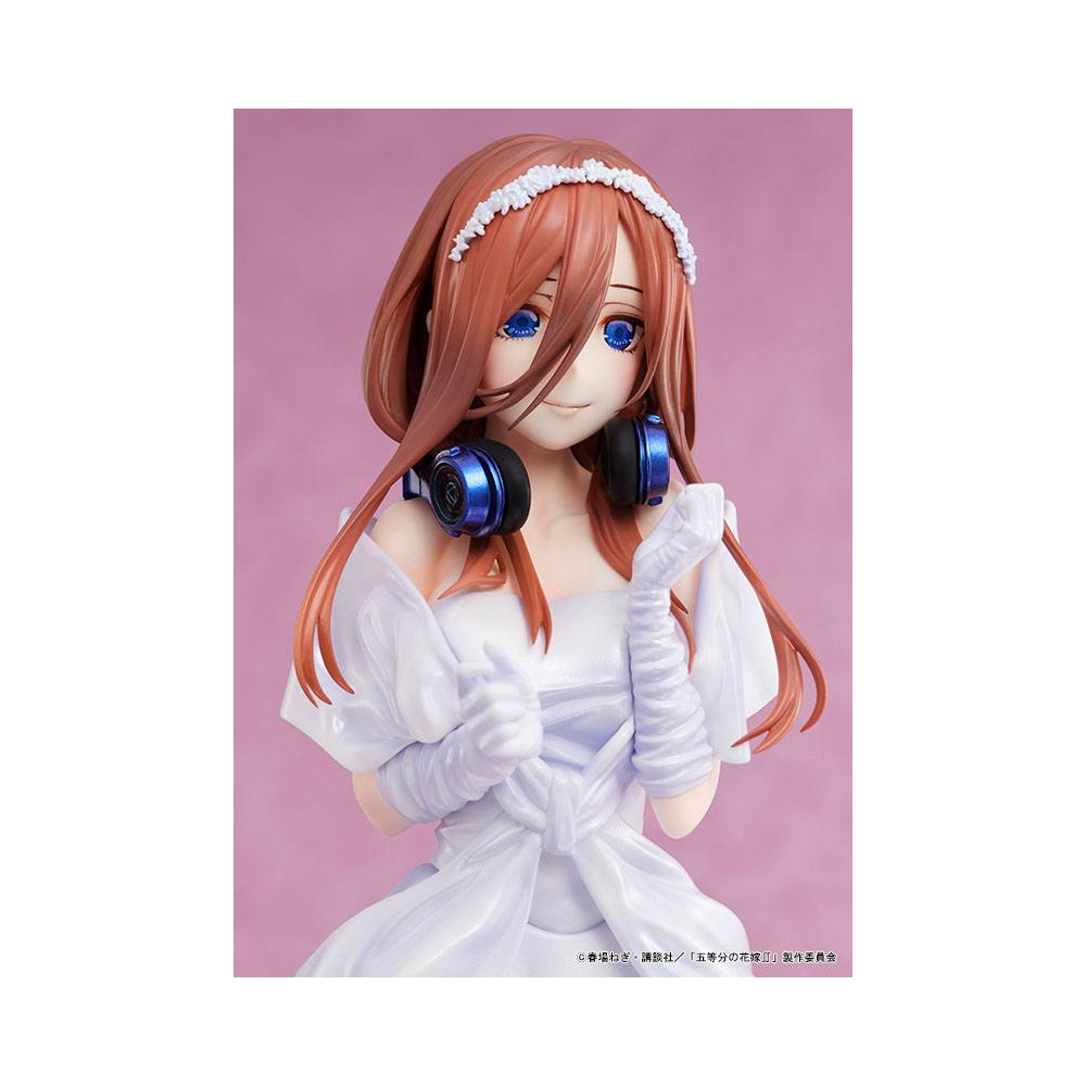 The Quintessential Quintuplets - Figurine Miku Nakano Wedding Dress Ver. (Amakuni)