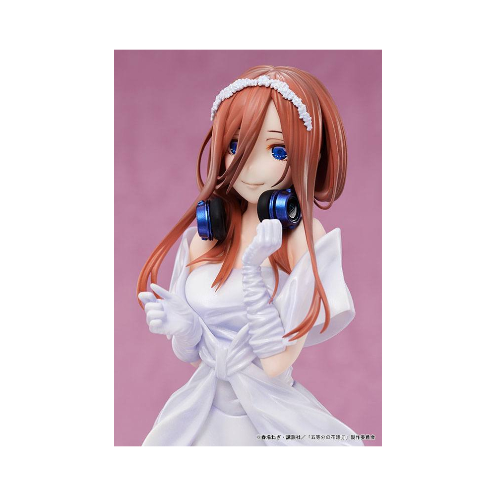 The Quintessential Quintuplets - Figurine Miku Nakano Wedding Dress Ver. (Amakuni)