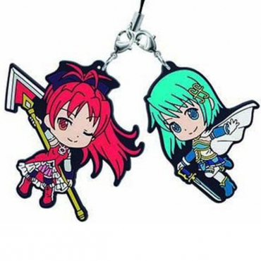 Puella Magi Madoka Magica - Strap Sayaka Miki Et Kyoka Sakura