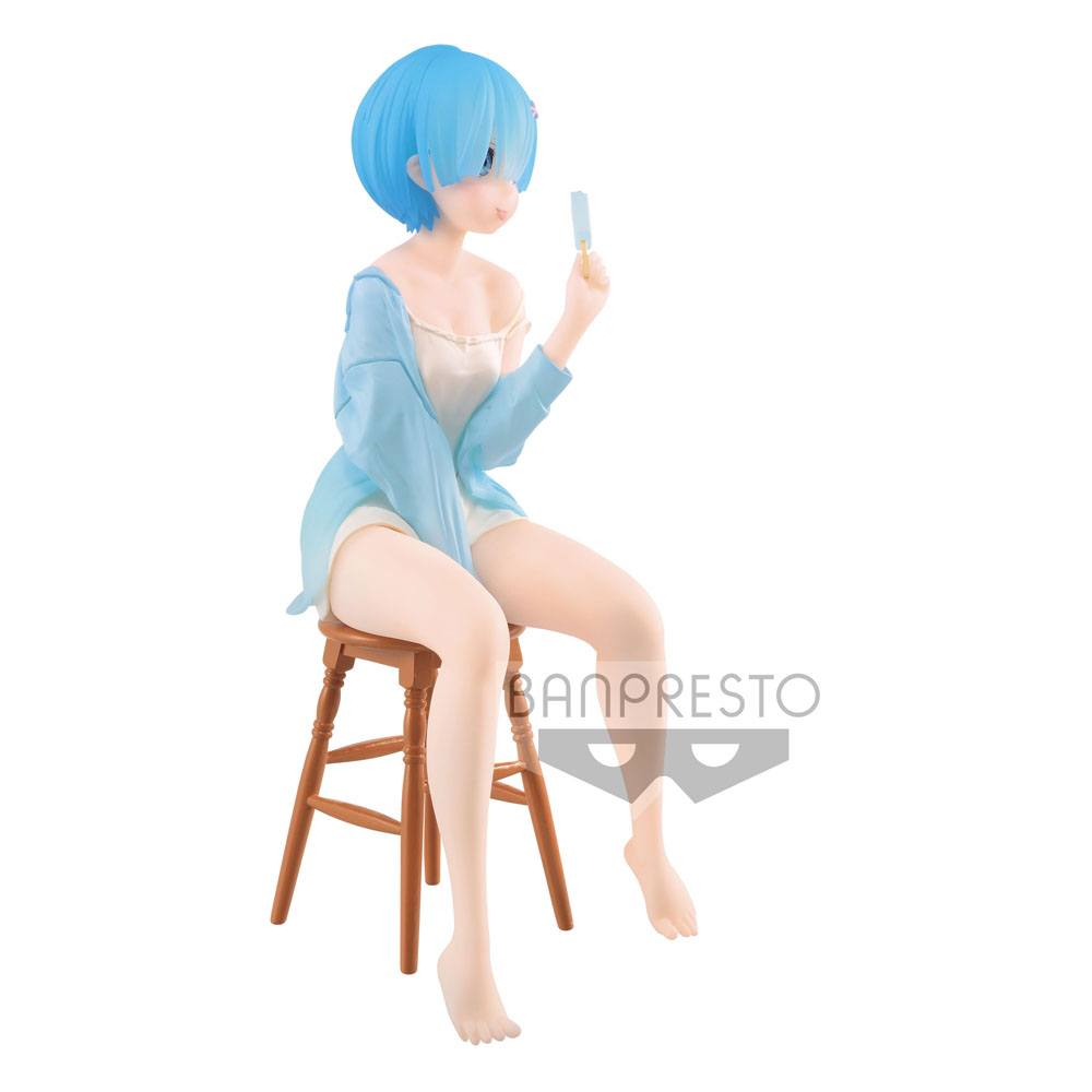 Re Zero Starting Life in Another World - Figurine Rem Relax Time Summer Ver.