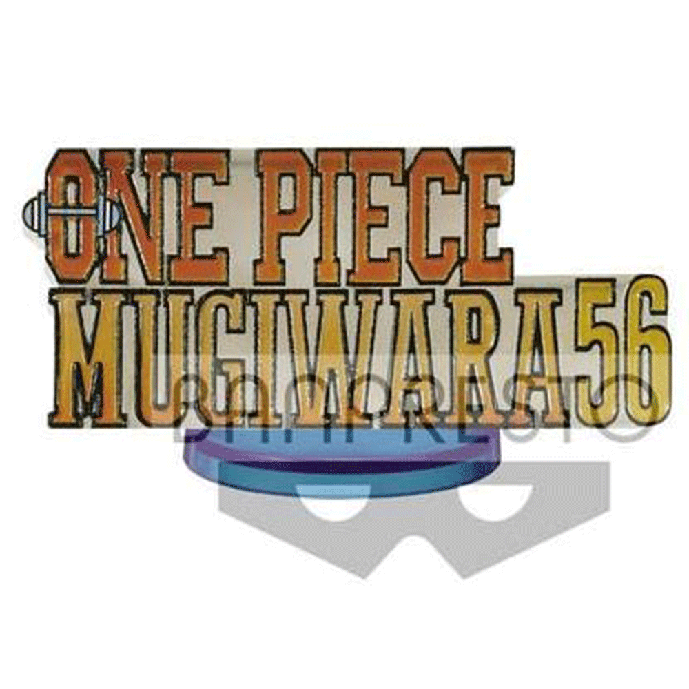 One Piece - Figurine Logo One Piece WCF Mugiwara 56 Vol.1