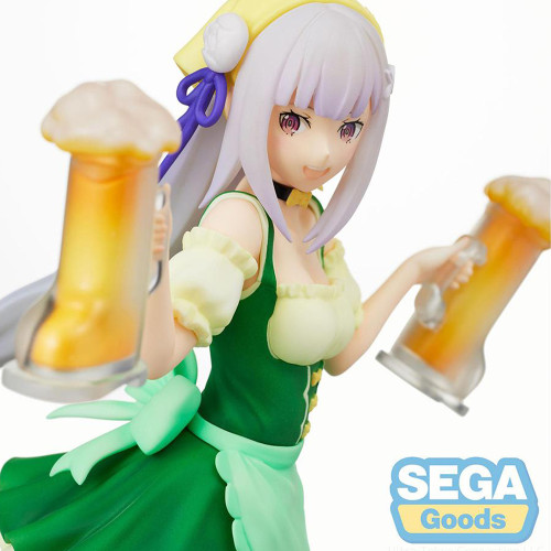 Re Zero Starting Life In Another World - Figurine Emilia Oktoberfest Ver. LPM