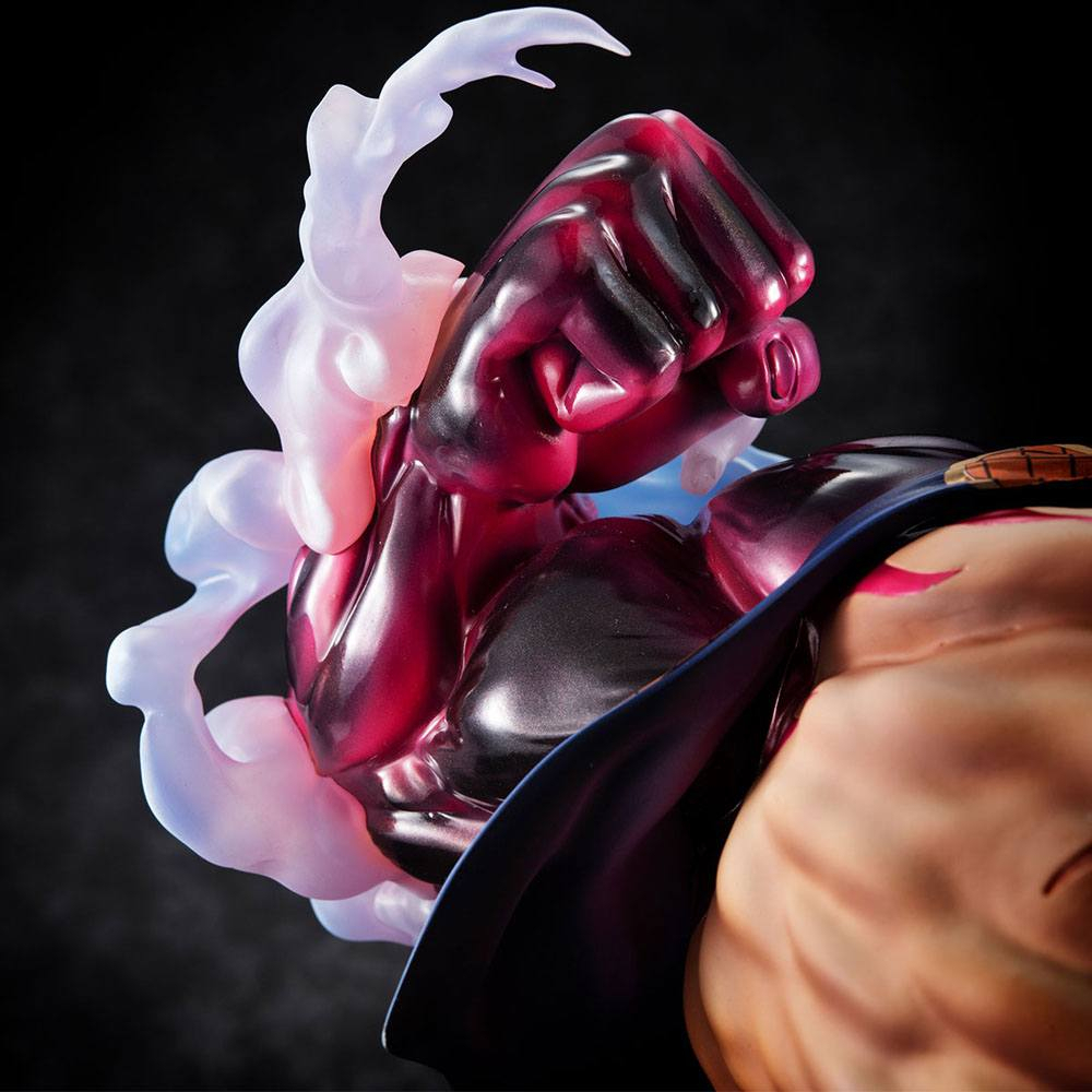 One Piece - Figurine Monkey D. Luffy Gear 4 Boudman Ver. 2 Excellent Model Portrait Of Pirates SA-Maximum