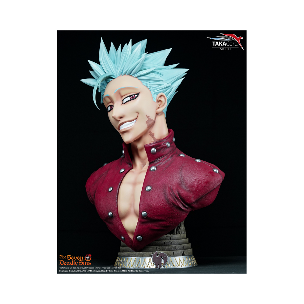 The Seven Deadly Sins - Statue Buste de Ban, Renard de l'Avarice