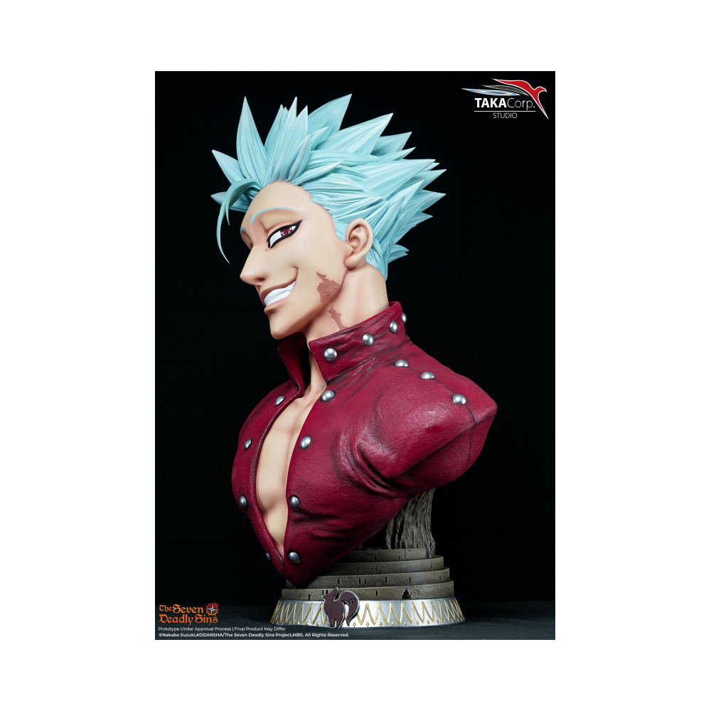 The Seven Deadly Sins - Statue Buste de Ban, Renard de l'Avarice