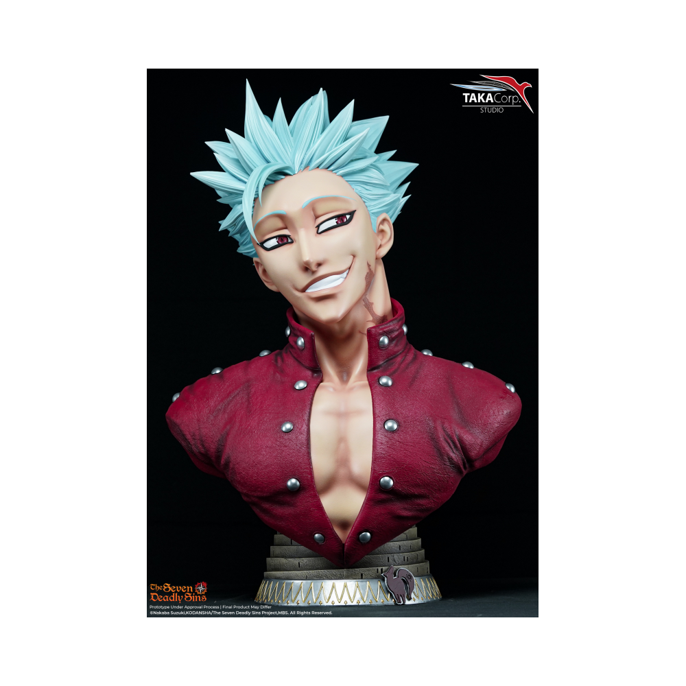 The Seven Deadly Sins - Statue Buste de Ban, Renard de l'Avarice