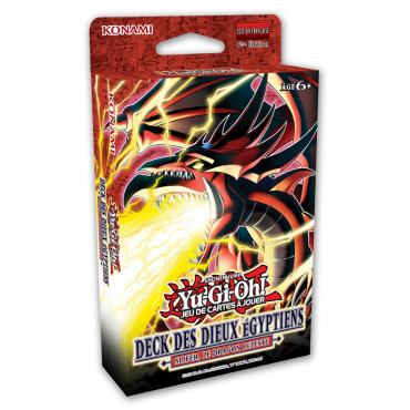 Yu-Gi-Oh! - Deck de Structure des Dieux Égyptiens : Slifer, le Dragon Céleste [FR]