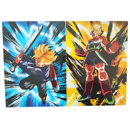 Dragon Ball - Duo de Porte-Documents Trunks SSJ & Bardock SSJ Ichiban Kuji [Lot I]