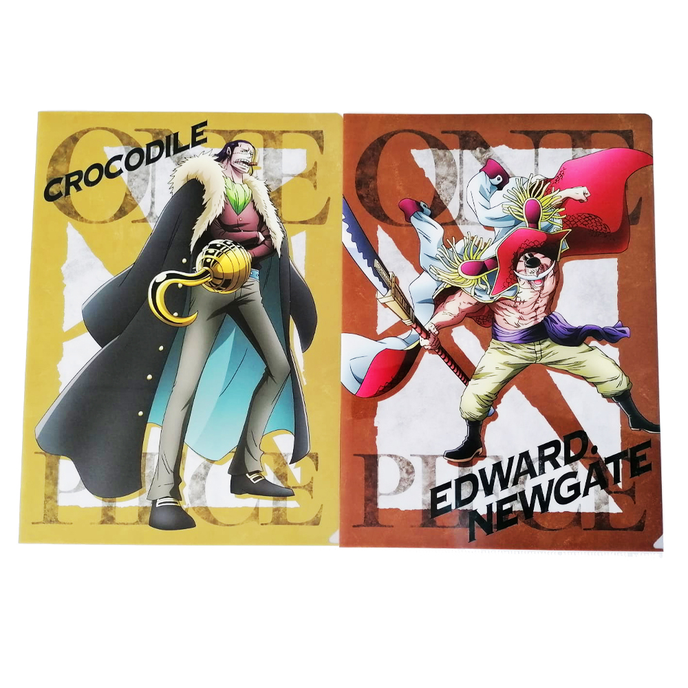 One Piece - Duo de Porte-Documents Corcodile Et Edward Newgate Barbe Blanche