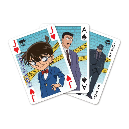 Détective Conan - Paquet de 52 cartes à jouer