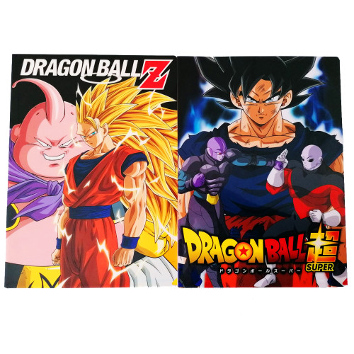 Dragon Ball - Duo de Porte-Documents Goku SSJ3, Buu Et Hit, Jiren,Goku