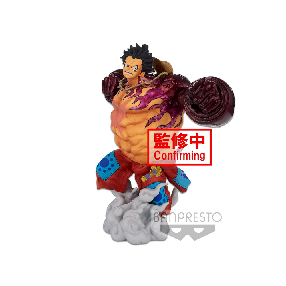 One Piece - Figurine Monkey D. Luffy Gear 4 [The Brush] BWFC III Super Master Stars Piece