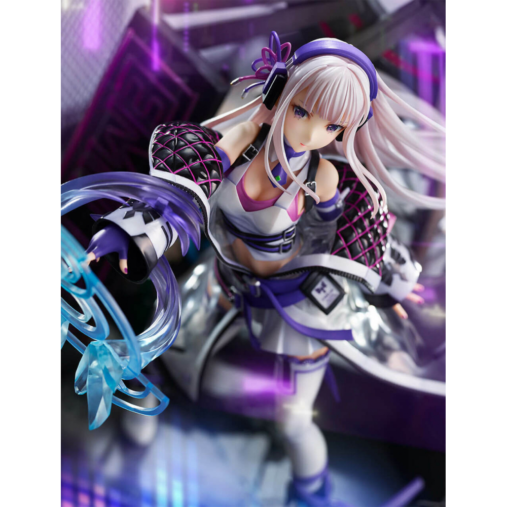 Re Zero Starting Life In Another World - Figurine Emilia Neon City Ver.