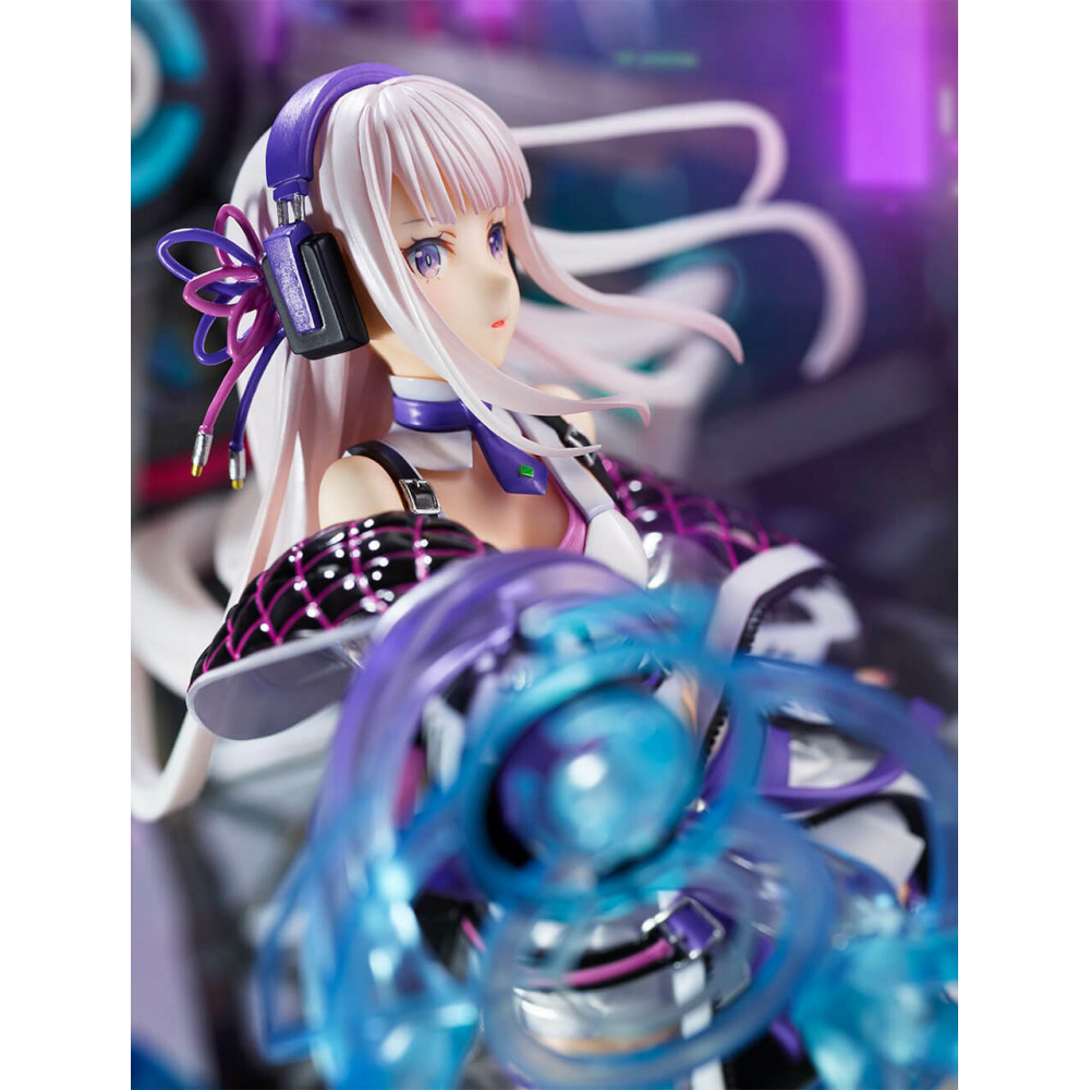 Re Zero Starting Life In Another World - Figurine Emilia Neon City Ver.