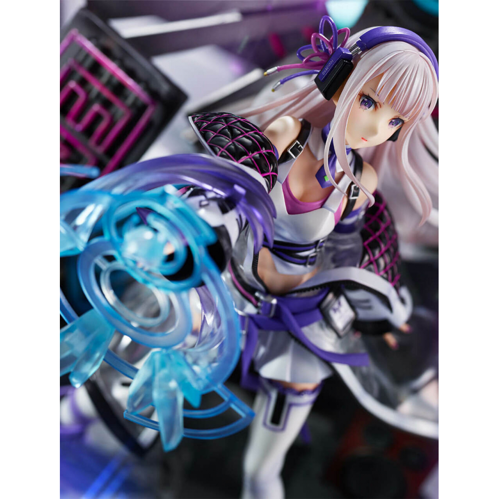 Re Zero Starting Life In Another World - Figurine Emilia Neon City Ver.