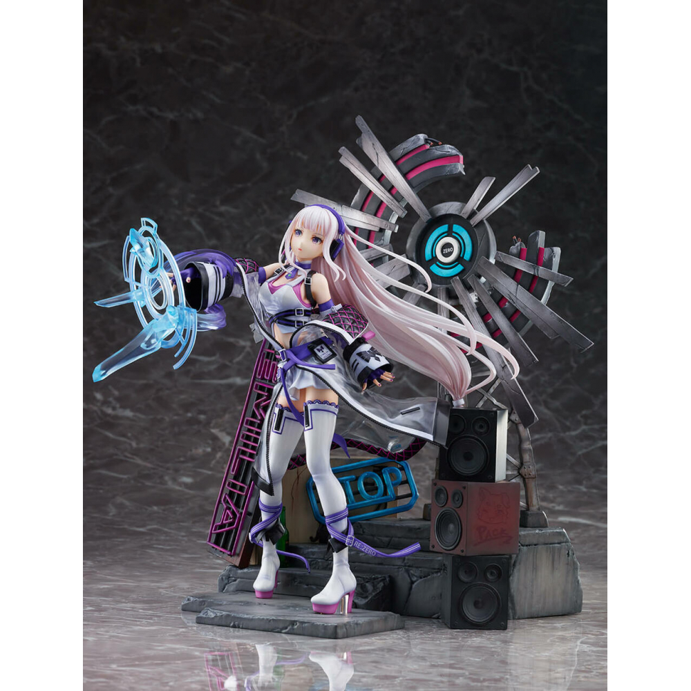 Re Zero Starting Life In Another World - Figurine Emilia Neon City Ver.