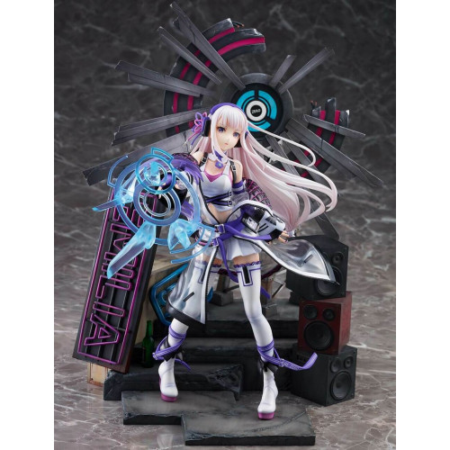 Re Zero Starting Life In Another World - Figurine Emilia Neon City Ver.