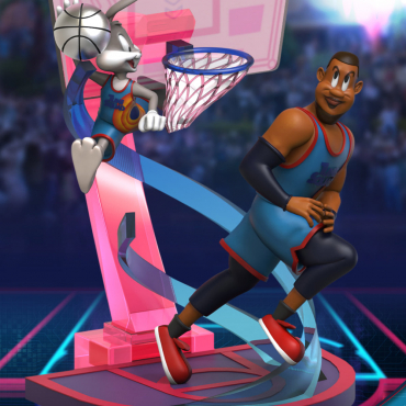 Space Jam - Figurine Bugs Bunny & Lebron Diorama D-Stage