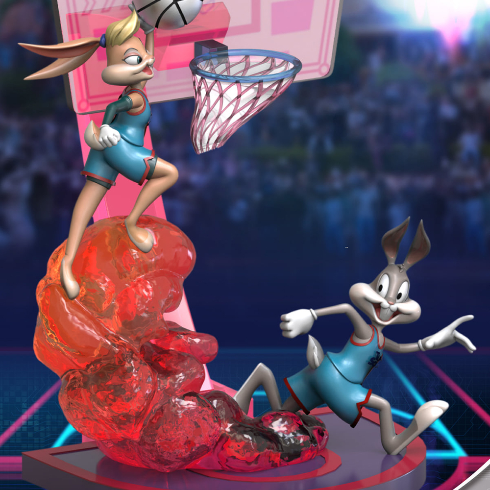 Space Jam - Figurine Lola & Bugs Bunny Diorama D-Stage