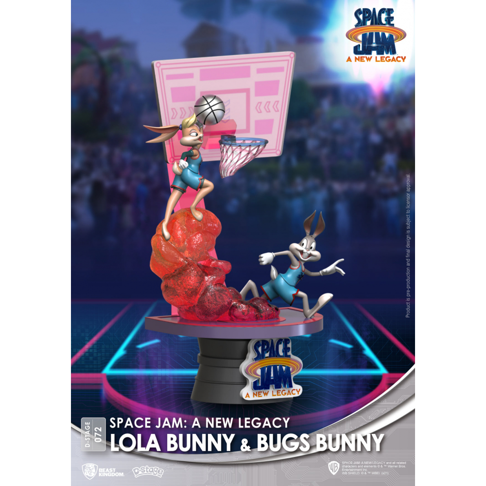 Space Jam - Figurine Lola & Bugs Bunny Diorama D-Stage