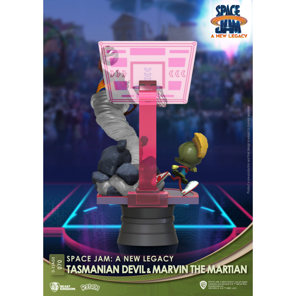 Space Jam - Figurine Taz & Marvin Diorama D-Stage