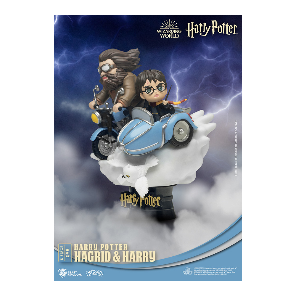 Harry Potter - Figurine Hagrid & Harry Potter Diorama D-Stage