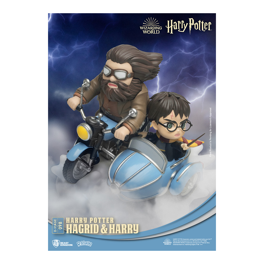 Harry Potter - Figurine Hagrid & Harry Potter Diorama D-Stage